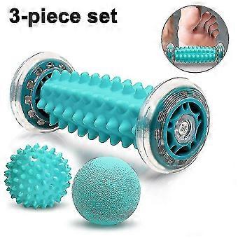3 Sets Of Foot Massage Balls Hedgehog Ball And Foot Massage Roller Set
