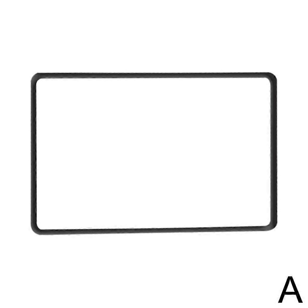 Navigation Screen Protector For Tesla Model 3 Y Silicone Protective Frame Edge Cover Central Control Car Accessories