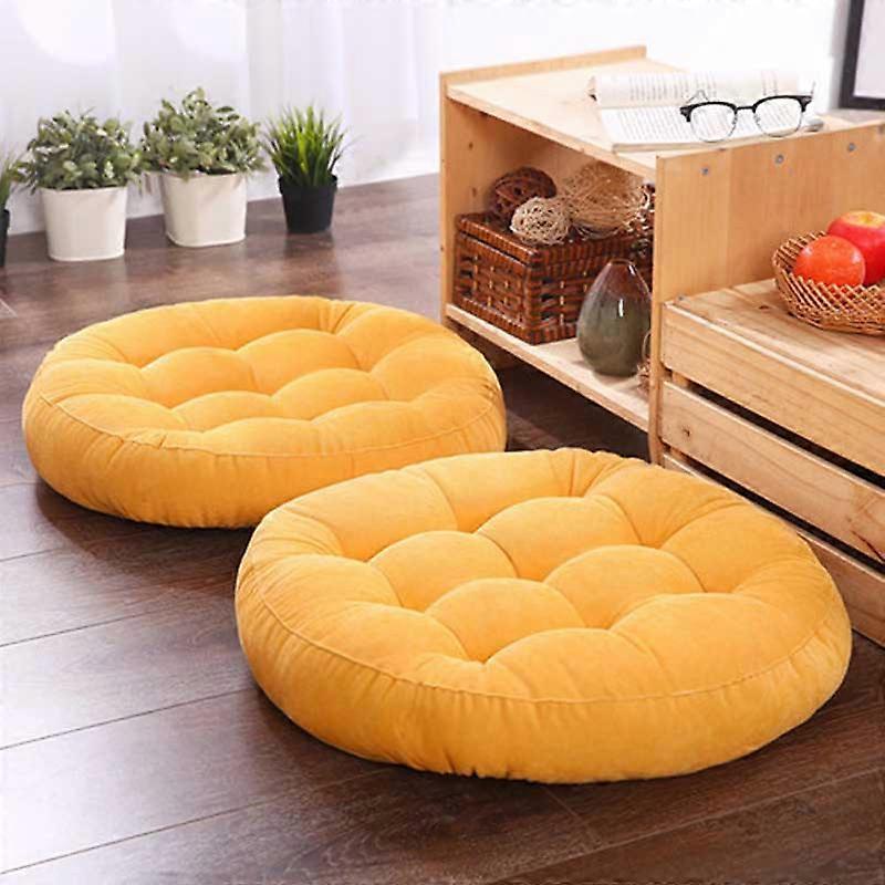 1pcs Japan Thicken Seat Cushion Hassock Orthopedic Chair Pad Round