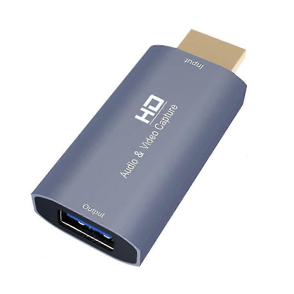 Z51 USB أنثى إلى 4K Hdmi ذكر بطاقة التقاط الصوت والفيديو للكمبيوتر البث المباشر