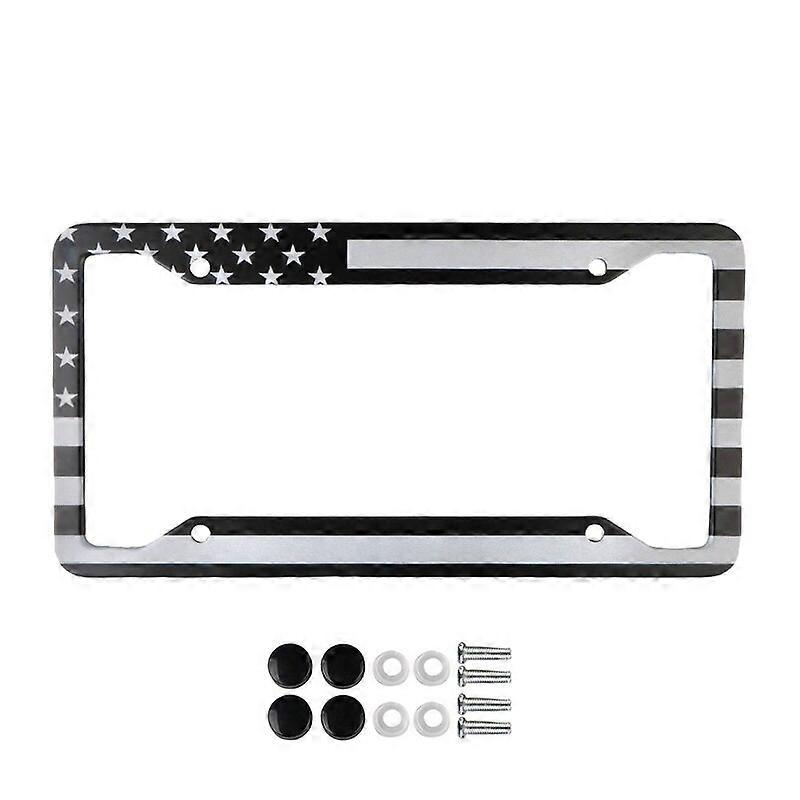 1PCS Universal USA Car License Plate Frame Cover For Auto Accessory Number Plate Holder Car Decoration