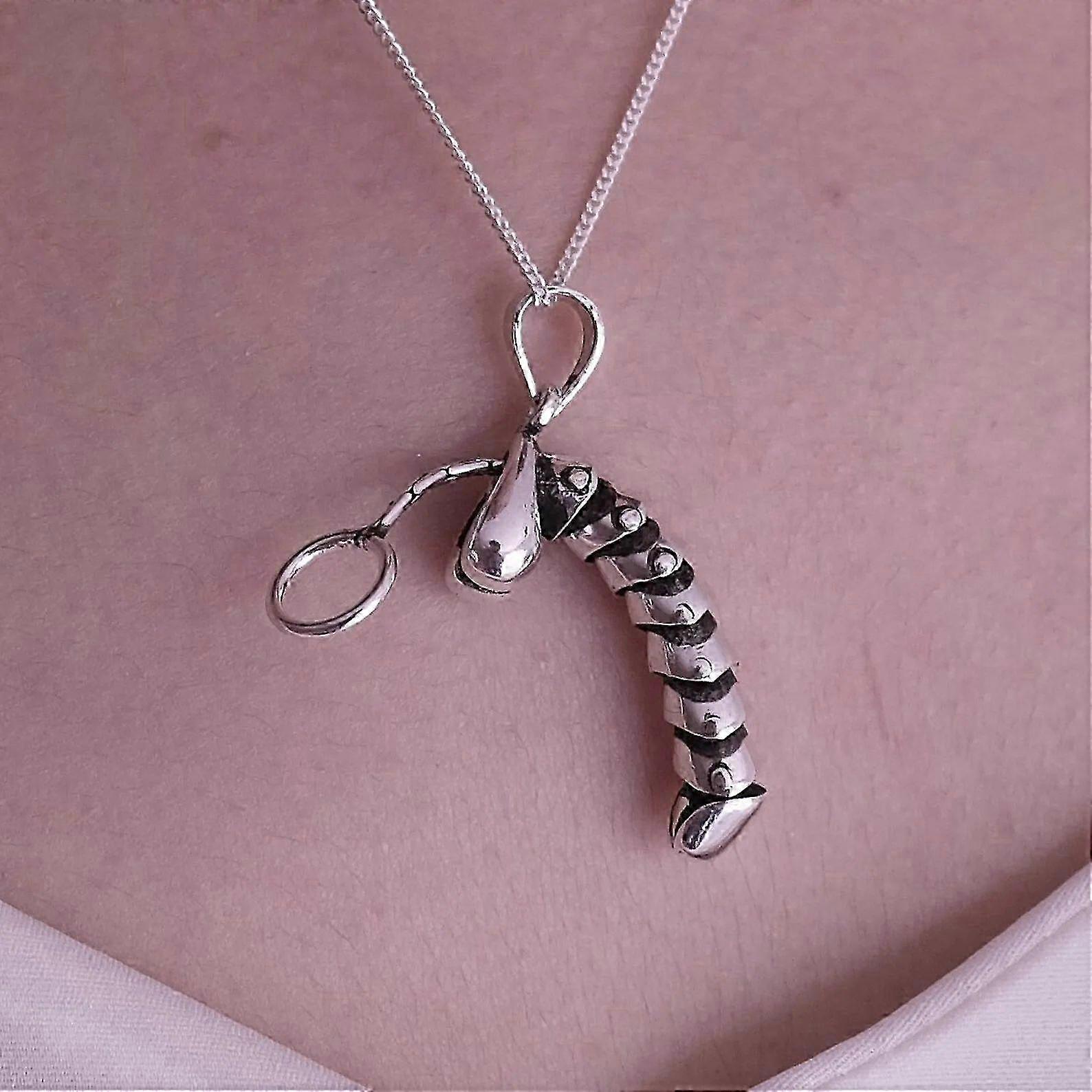 Funny Erectable Pendant Necklace
