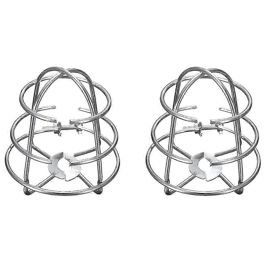 2xスプリンクラーヘッドガード、火災スプリンクラーヘッド保護フレーム埋め込み型ヘビーデューティクロームメッキ