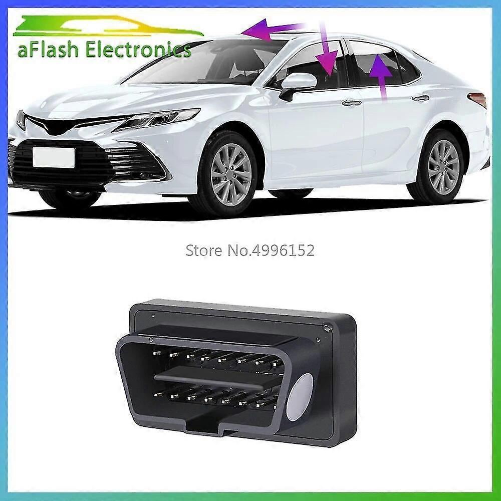 Toyota Camry Xv70 2018-2023 Obdii autóhoz Auto Speed Lock Power Window Closer nyitott vezérlő ablakemelő Obd eszközmodul