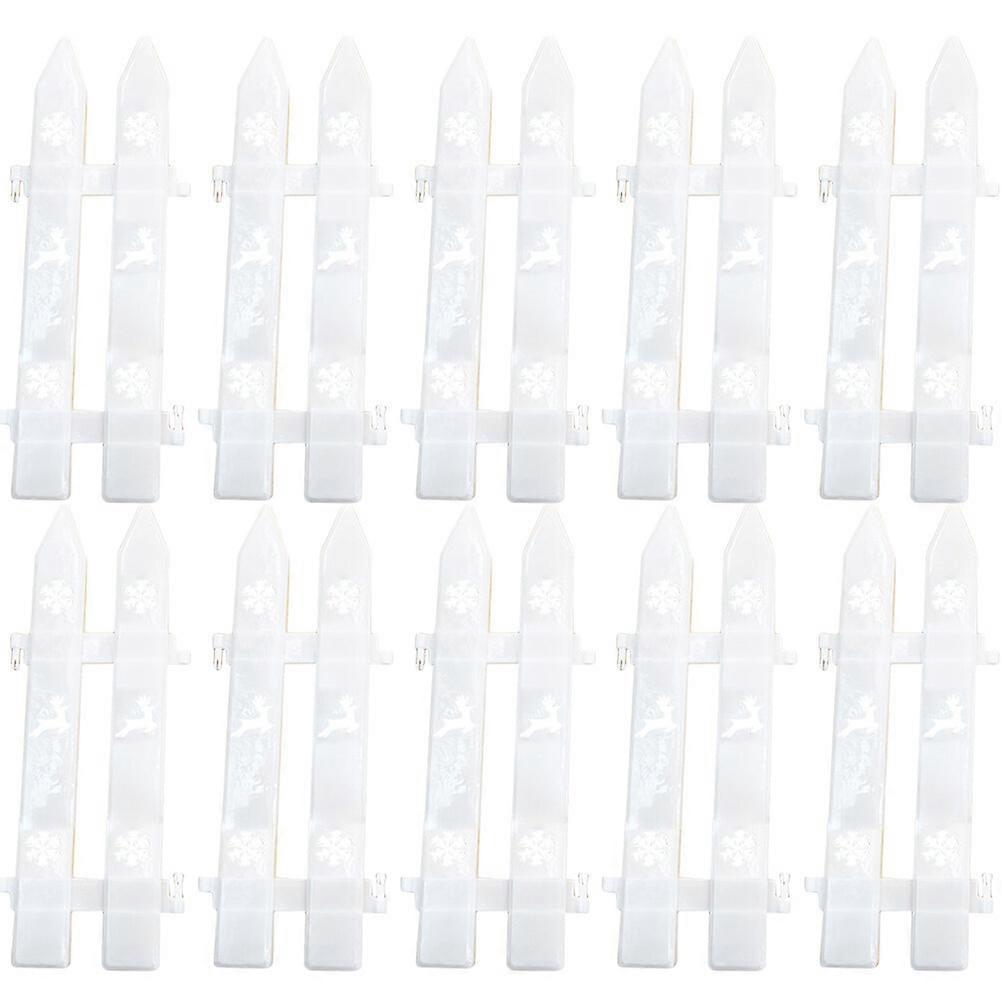 30ks Vánoční Strom Plot Plastový Plot Zahradní Plot Dekorativní Ploty Pro Párty