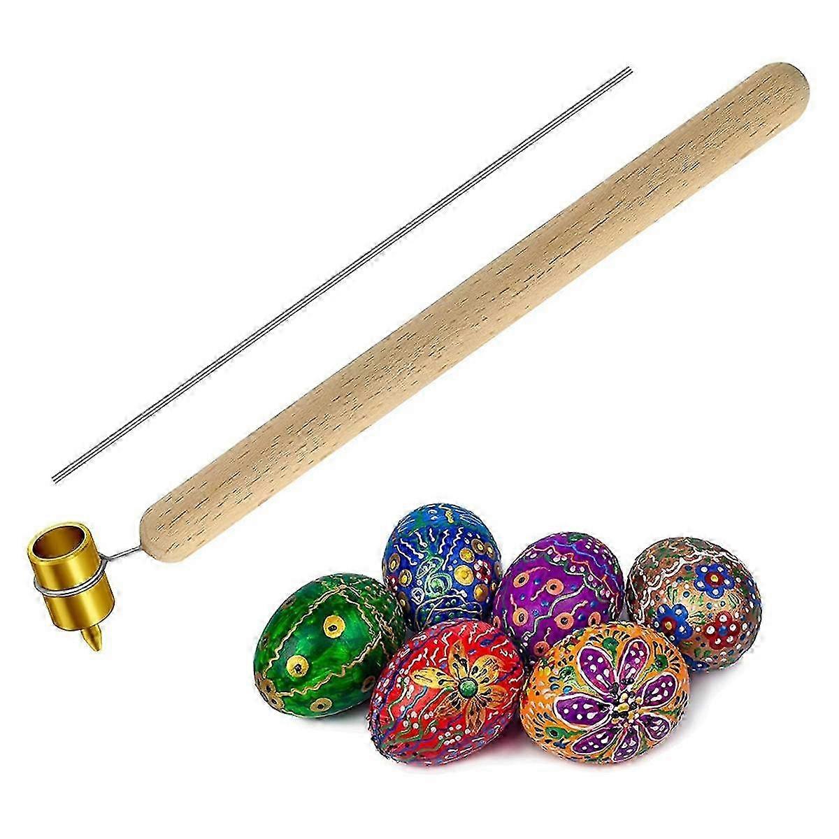 0.4mm Fine Brass Tip Wooden Handle Art Deco Writing Crayons Ruler Pen With Clean Line For Painting Staining