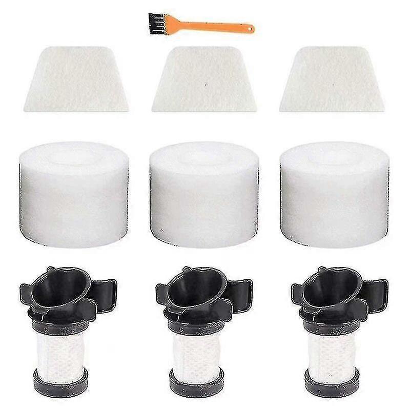 3 Hepa Filter,3 Foam And 3 Felt Filter Kits,1 Brush,for Shark Ion Flex Duoclean X30 X40 F6