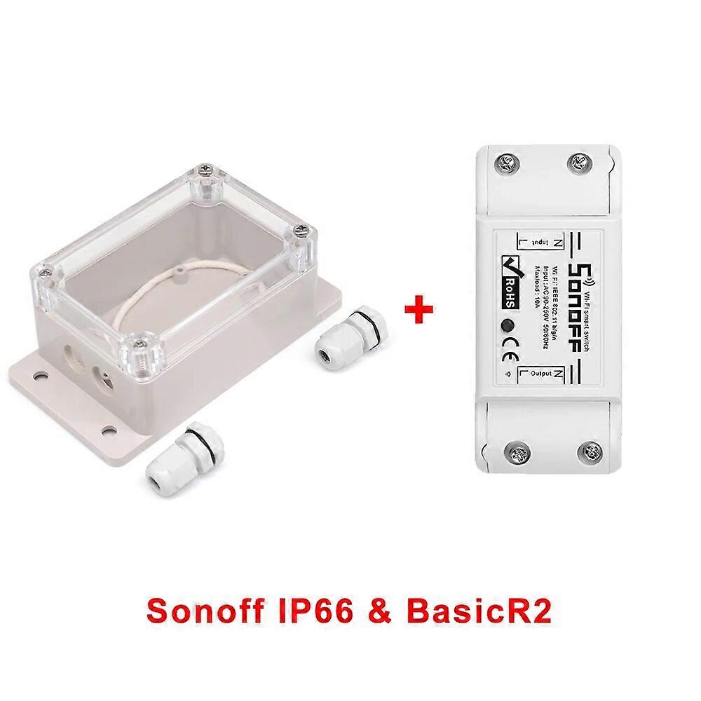 Sonoff IP66 Waterproof Junction Box Waterproof Case Water-resistant Shell Compatible With Basic/Dual/Pow/RF/TH16 Smart Switches