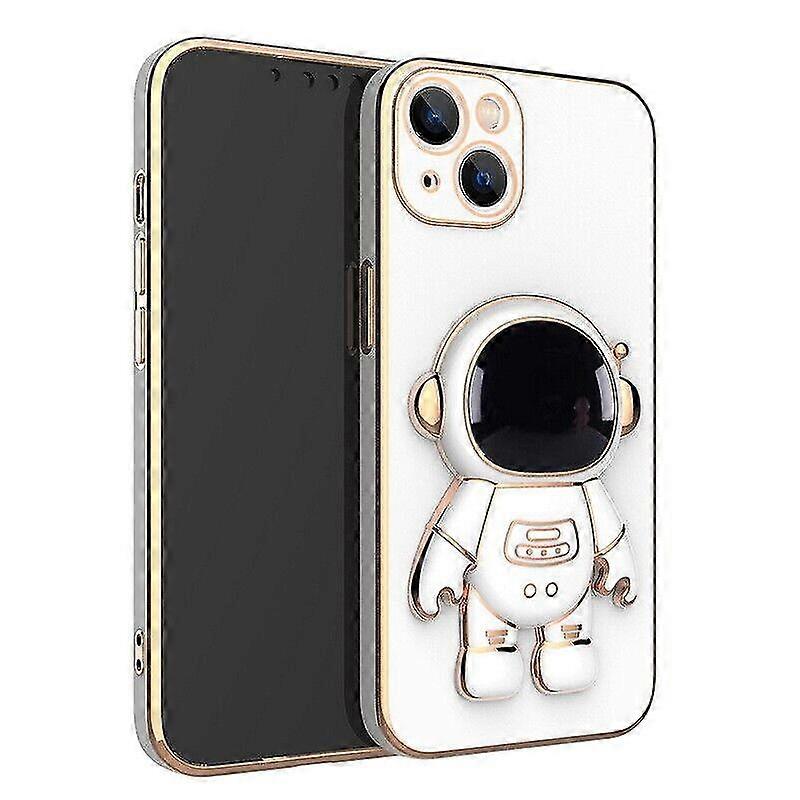 Capa de Telefone com Suporte de Astronauta Fofa Compatível com iphone 13 12 Pro Max Capa de Silicone com Revestimento