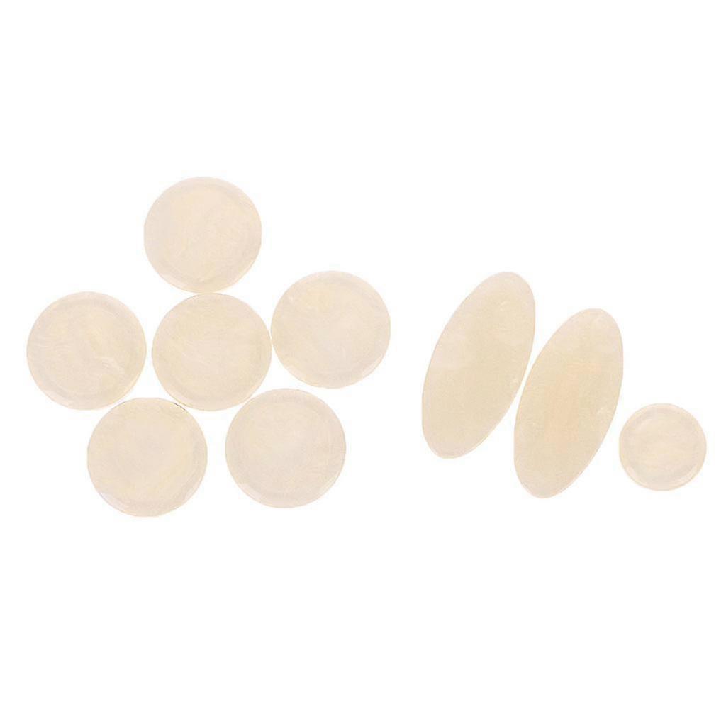 9 Pcs Saxophone Clasp Pads Buckle Button Snap Set For Key Shim Sax Instrument Su