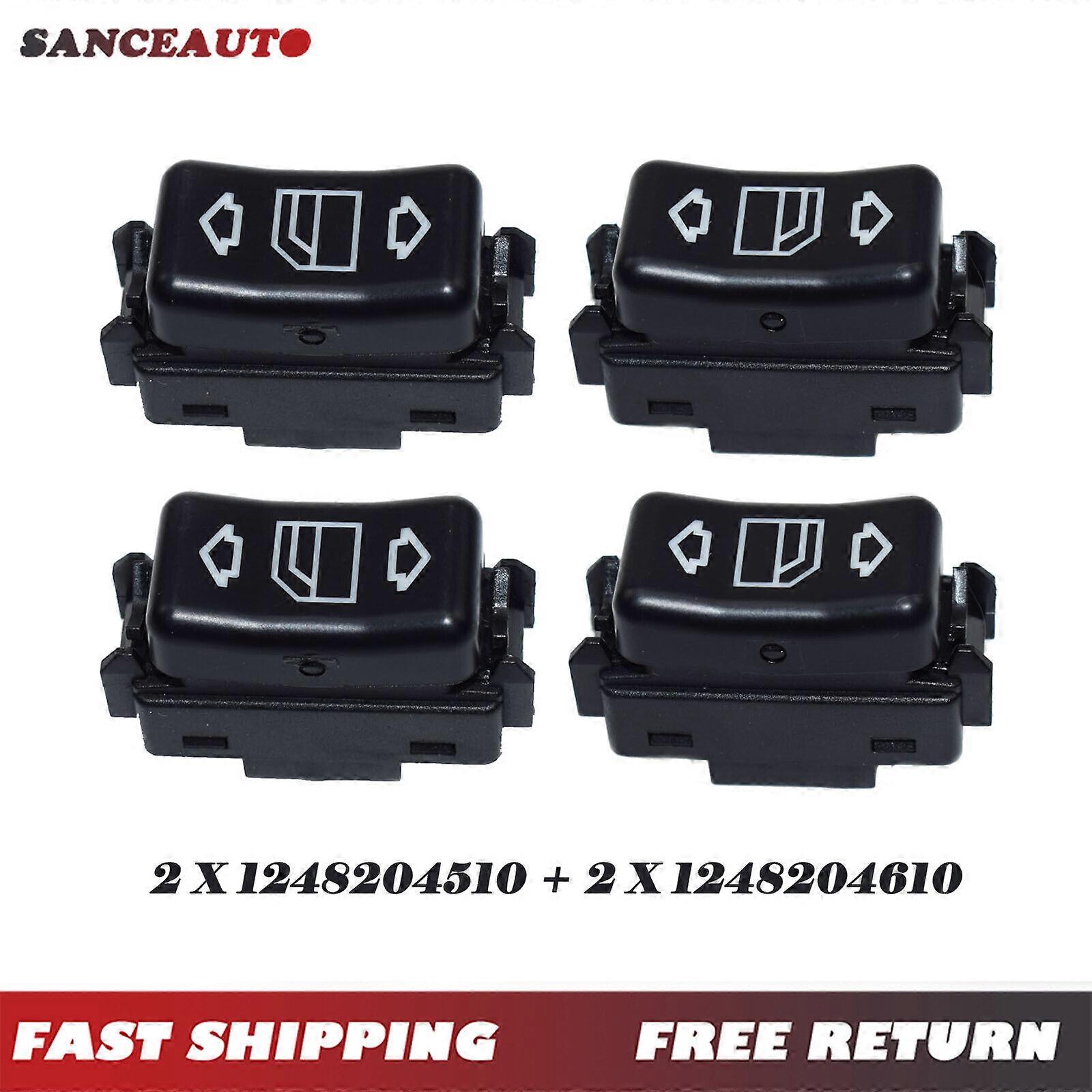 For MERCEDES W124 W126 W201 CONSOLE POWER WINDOW SWITCH 1248204510,1248204610