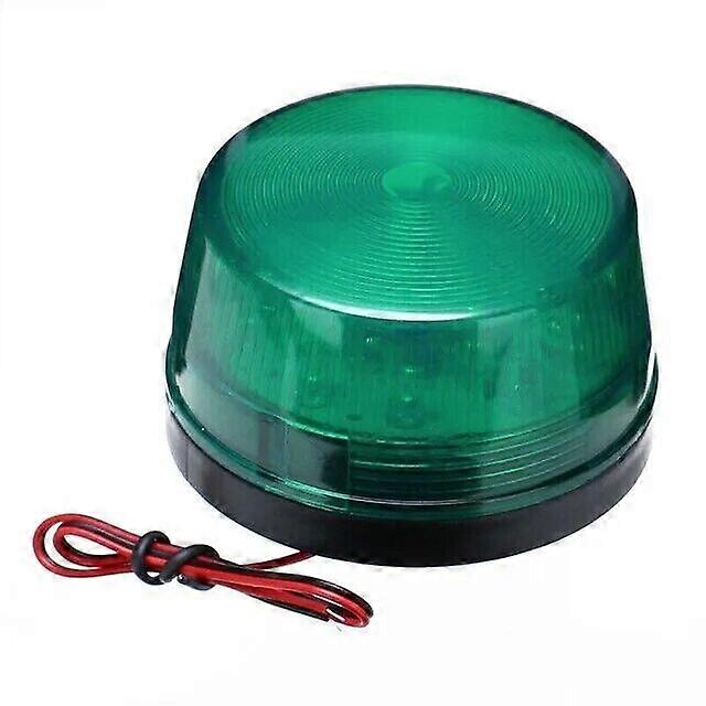 12V LED Strobe Light Emergency Beacon - Green