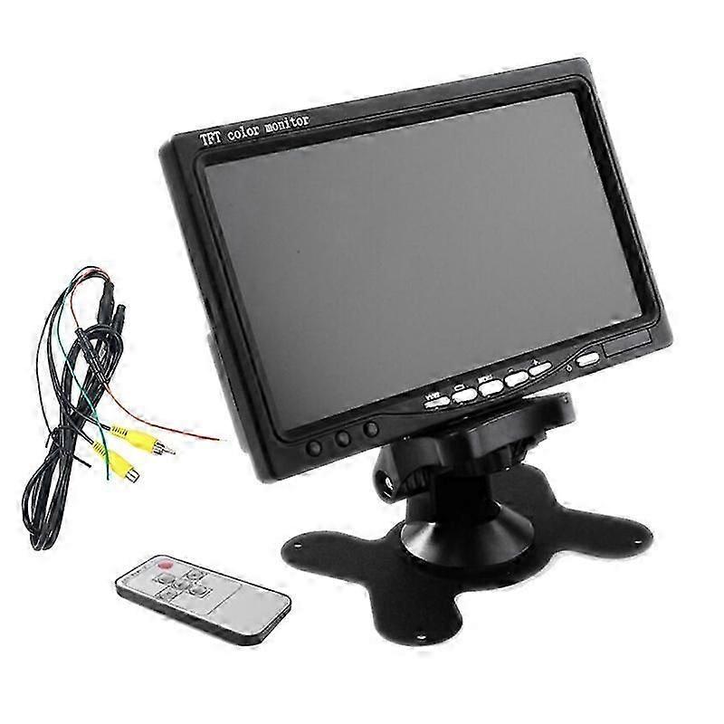 7 polegadas Tft Lcd cor hd invertendo exibição de imagem para carro caminhão cctv desktop digital display digital