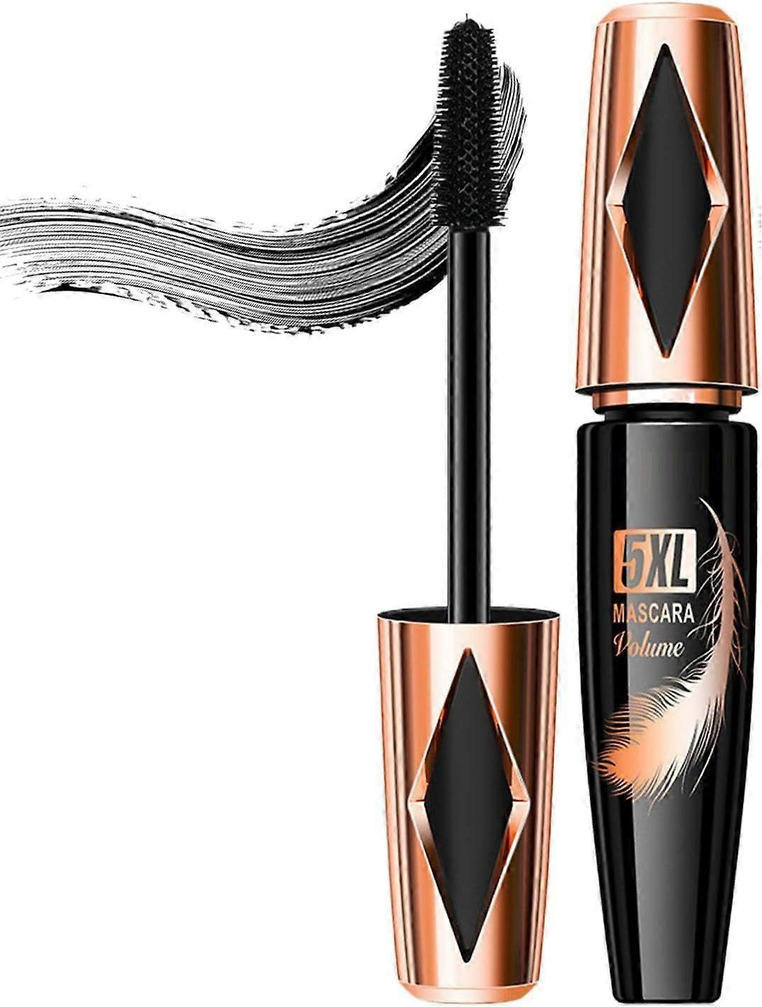 Waterproof Mascara, False Eyelash Effect Mascara, Smudge-Proof Mascara, Soft Mascara Without Clumps, Long Lasting Plumping Eye Makeup