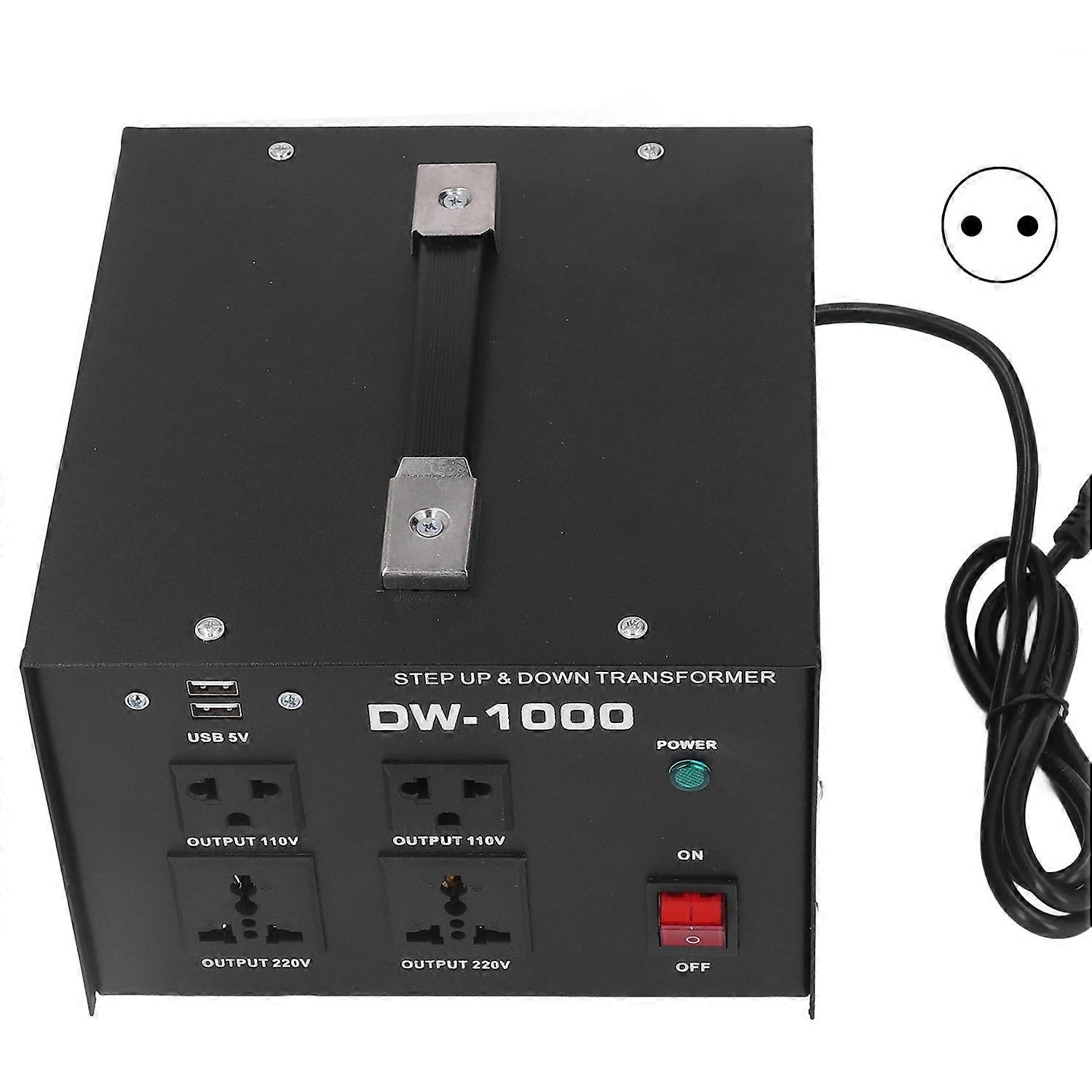 Trasformatore CA Protezione multipla Alimentatore in rame puro Regolatore buck step-up 1000W