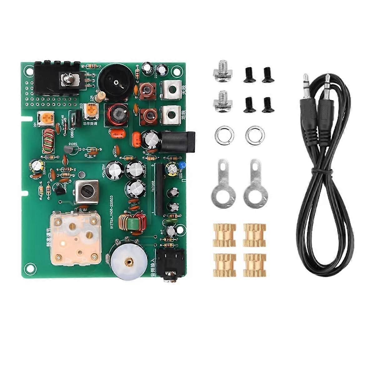 DC 9V 2A 530-1600khz Adjustable Medium Wave Signal Transmitter Radio Signal Generator Module for Te