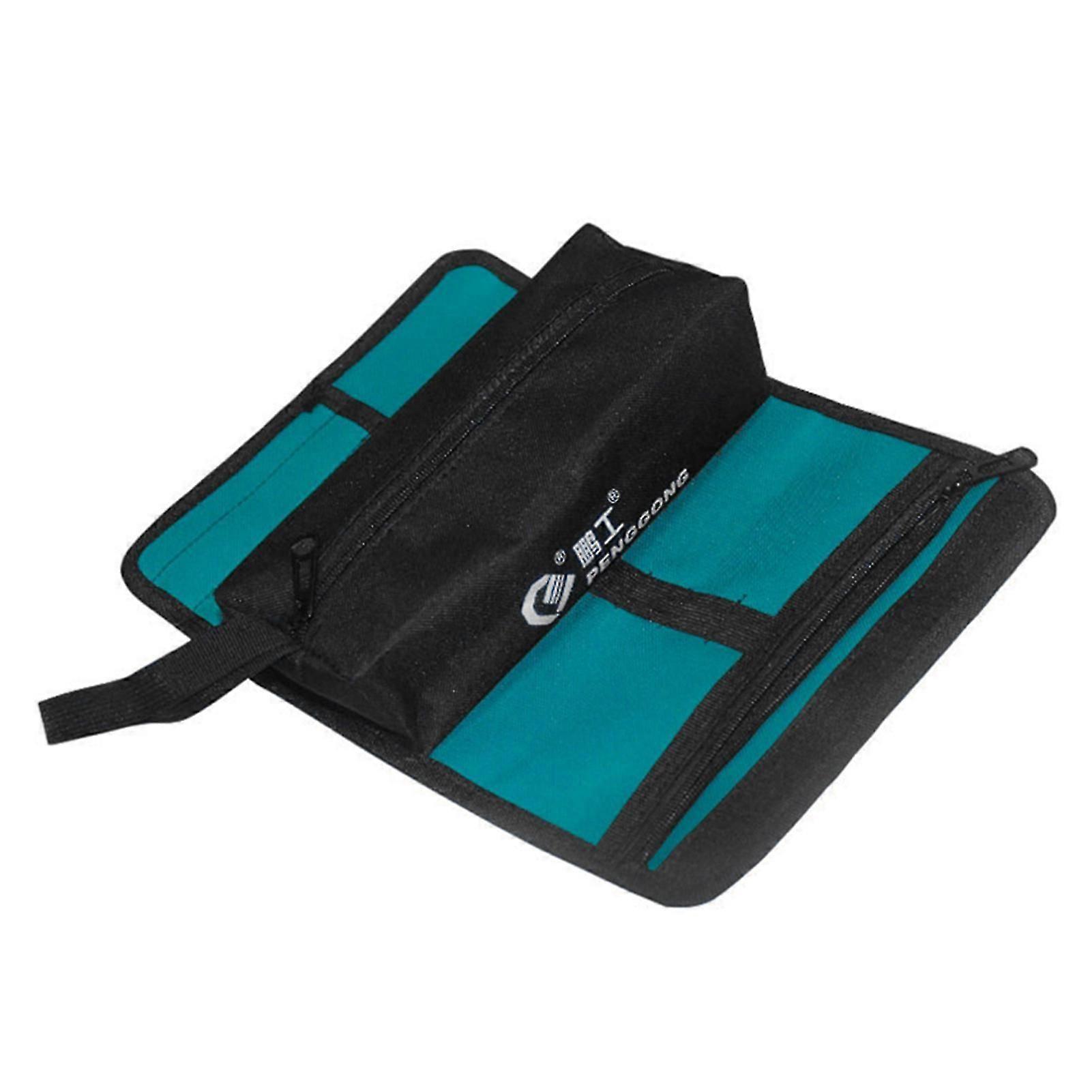 Coil-type Bag Thickened Tool Bag Wear-resistant Storage Bag For Maintenance Tool Multifunctional Large Capacity Canvas Bag