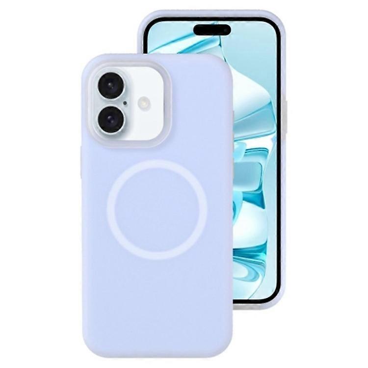 Compatible For iPhone 16 Magnetic Case Liquid Silicone Shockproof Phone Cover