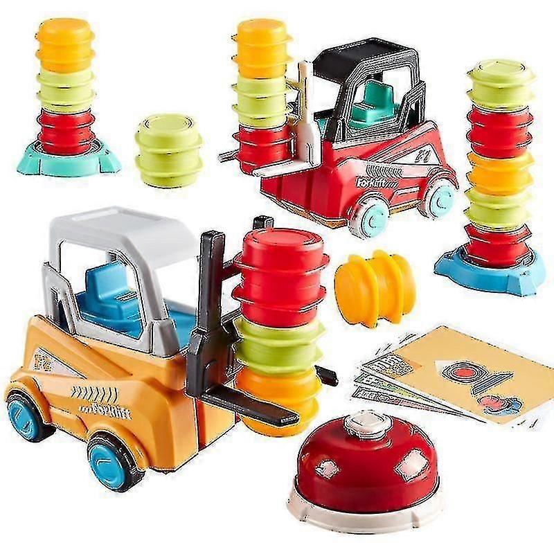 Forklift Transport Game, Forklift Frenzy - 2-player Stack & Matching Skill Game