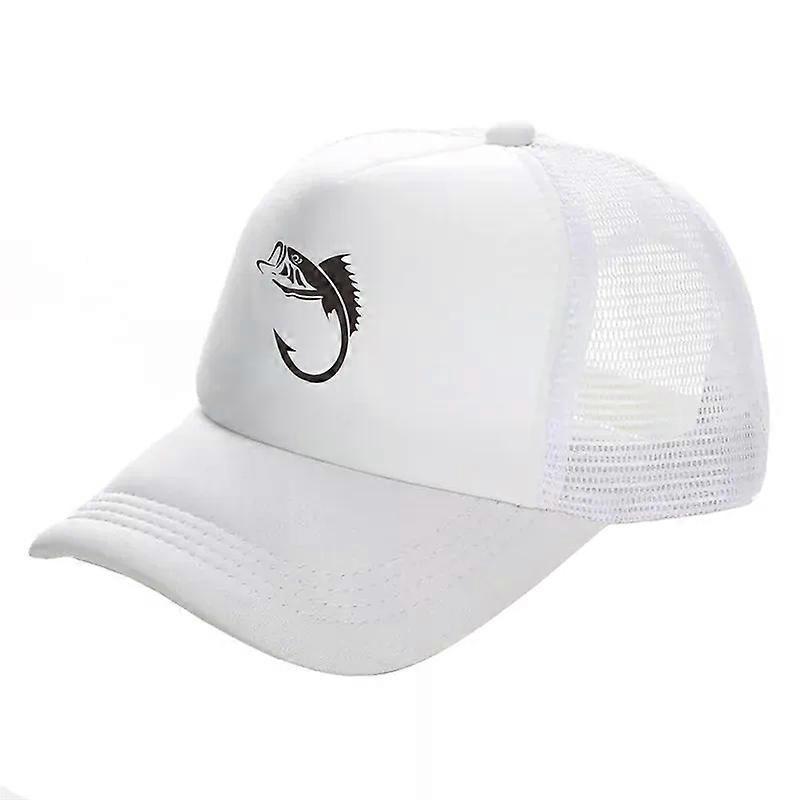 Fiskare, Fiskkrok, Man, Trucker, Kepsar, Män, Cool, Utomhus, Stil, Fiske Hattar, Mode Baseballkeps, Sommar, Man, Kvinna, Mesh Kepsar, MZ-237