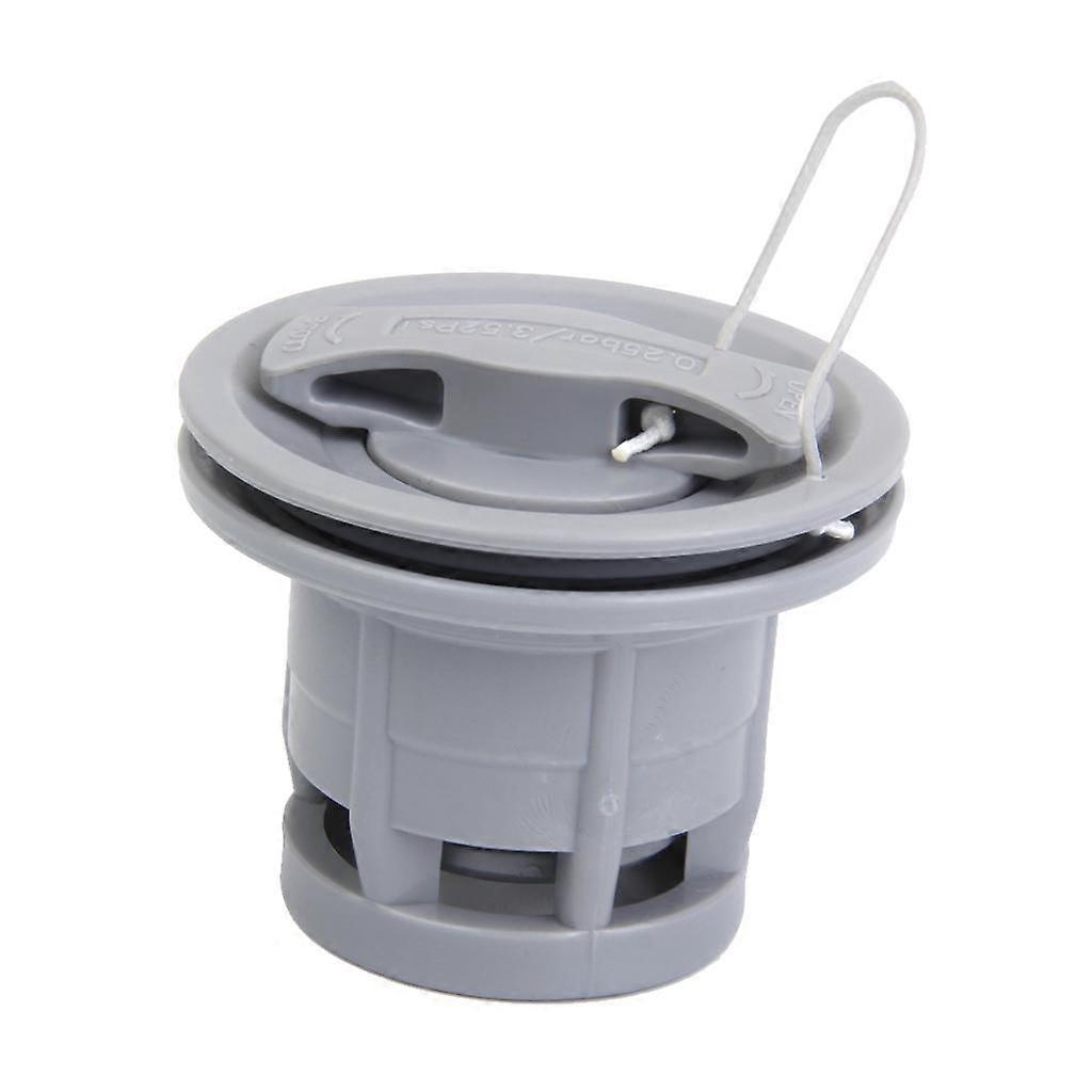 Grey Valve Cap for Inflatable Boat Tender Raft Dinghy Kayak Canoe