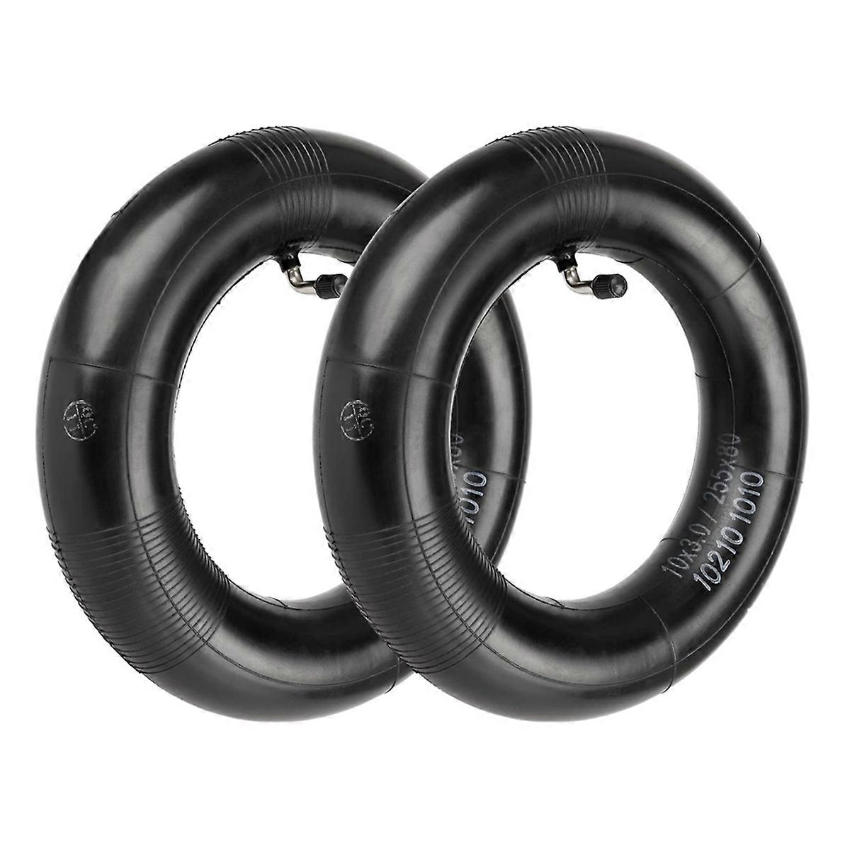 90 Degree Replacement Inner Tube for 255x80 90/65-6.5 80/65-6.5 Tire Scooter (2-Pack)