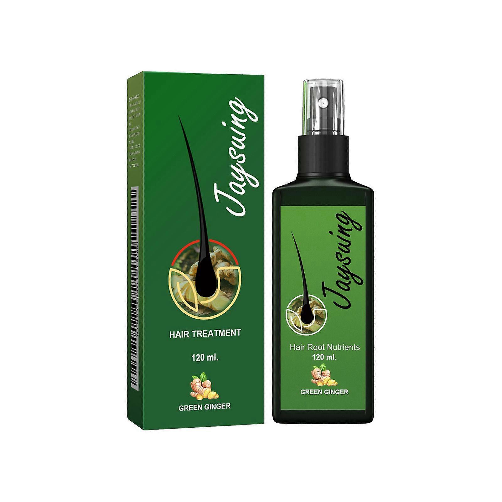 Solução de cuidados com o cabelo Jaysuing Nutre as raízes do cabelo e a solução de massagem no couro cabeludo