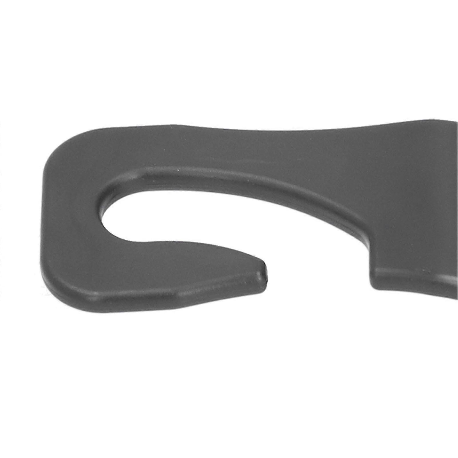 Car Hook Universal Fit With PP Headrest And Concealed Seat Back Design In Black