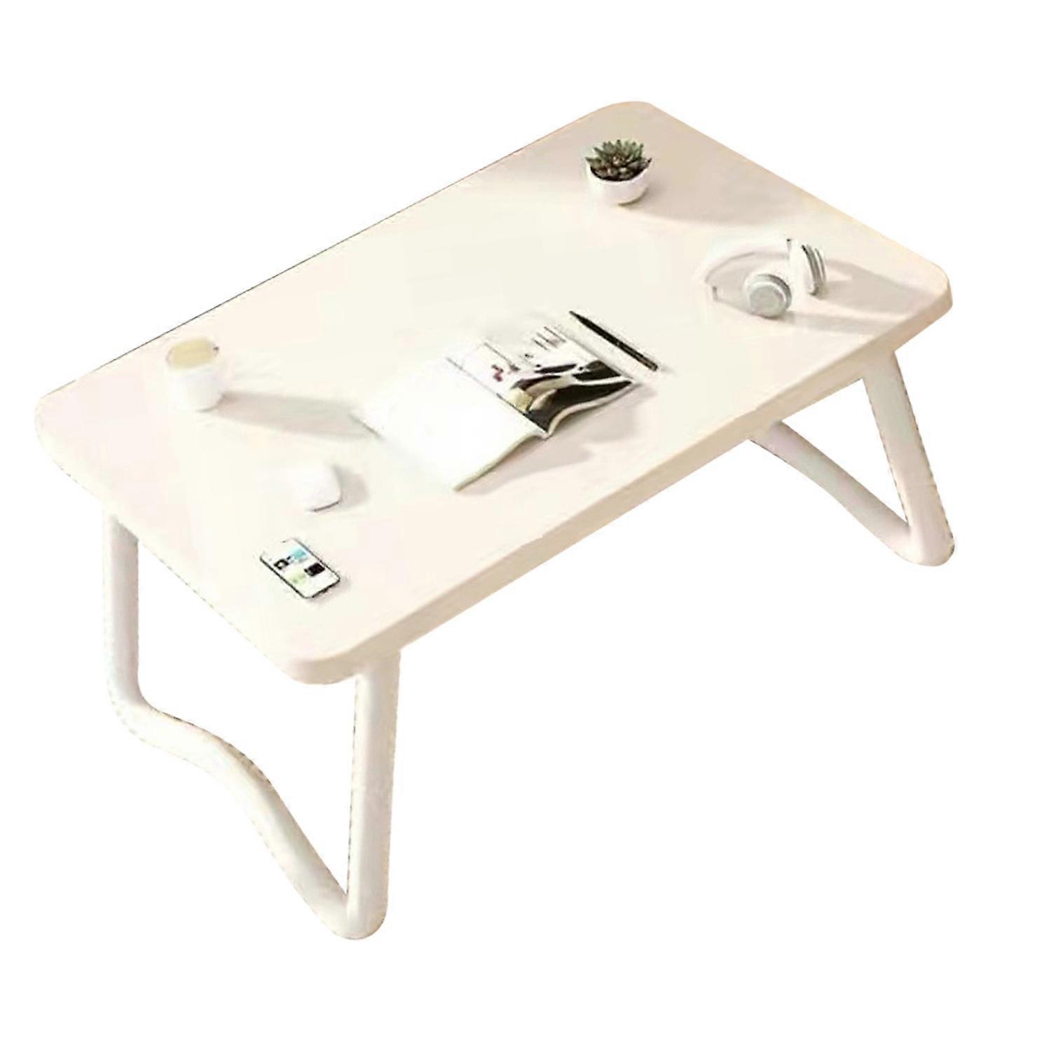 Laptop Desk for Bed Foldable Breakfast Tray Reading Writing Holder Solid Wood Non Slip Bed Laptop Ta