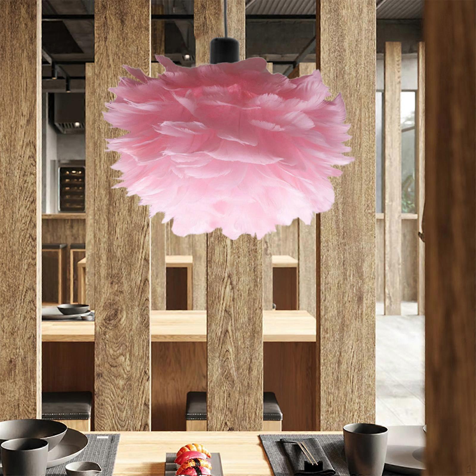 Artificial Feather Lampshade Lightshade