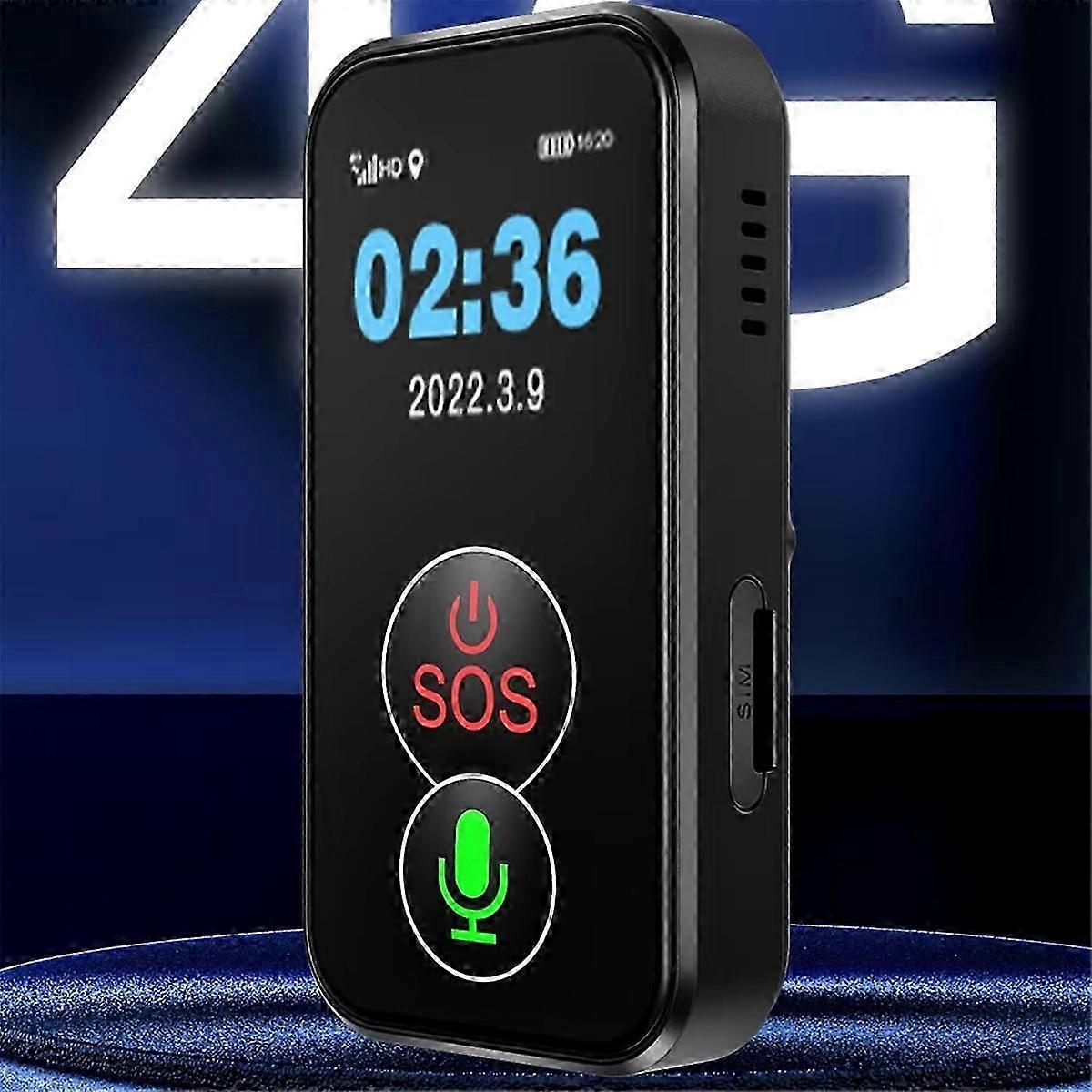 Ældre 4G Tracking Tracker SOS Trådløs WiFi Plejer Pager Gamle mennesker Locator Fall Alert Tracker P2025032600765