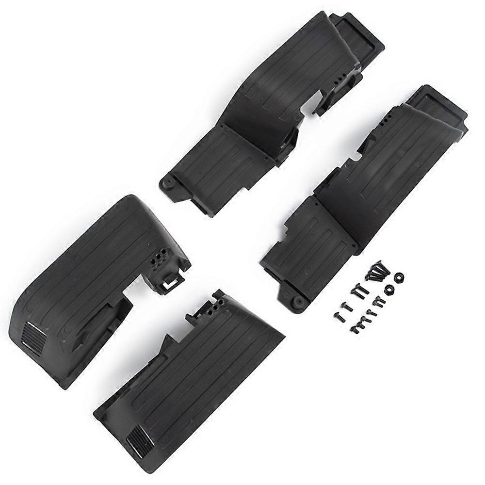 Black Plastic Front and Rear for 1/10 RC Crawler Car Axial