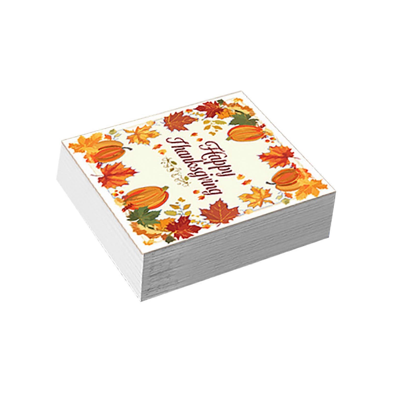 Thanksgiving Theme Party Tableware Set Disposable Decorative Tableware Paper Set Kitchen Aid AA