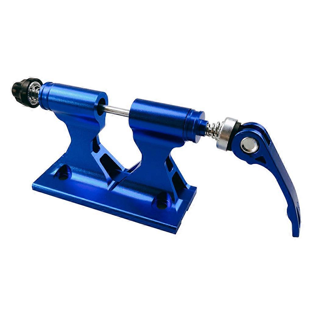 Professional Bicycle and Car Roof Rack, Quick Release Alloy Roof Rack, Stable Lock Bracket, Truck Mounting Block Blue