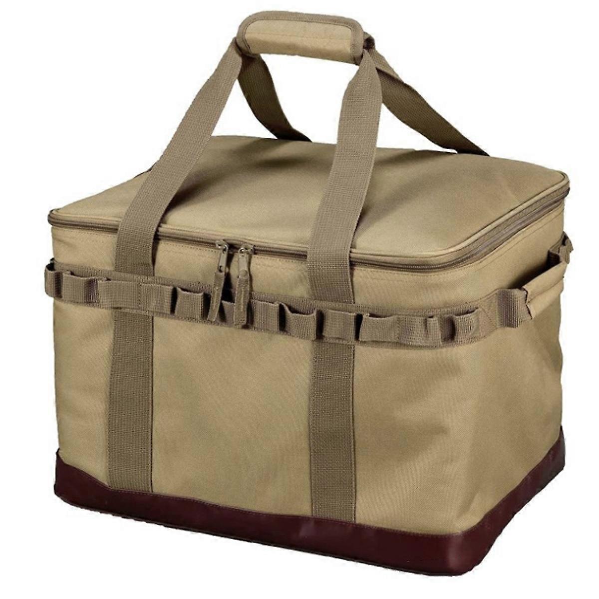Outdoor Camping Picnic Bag Hiking Picnic Storage Bag Food Bag Large Storage Light Tableware Picnic B