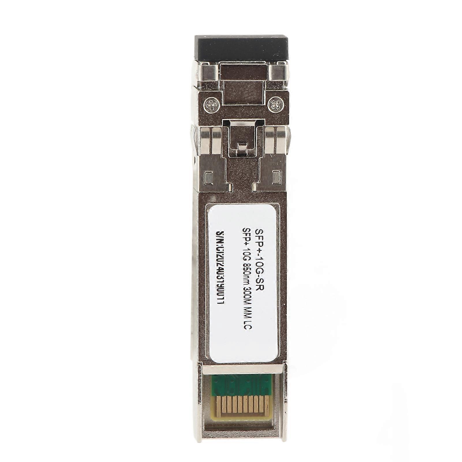 10G Module 10GBASE SR 850nm 300meter Support DDM Multimode LC SFP+ to Ethernet Port Transceiver for Intel E10GSFPSR