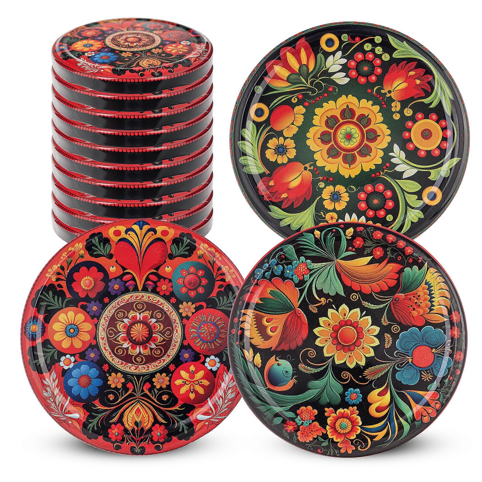 KADAX 10x Tapas de tarro fi 82 Tapas de tarros Tapas conservas