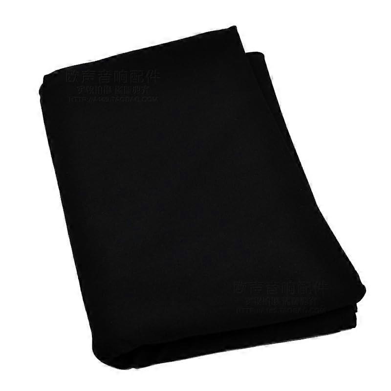 Speaker Grill Cloth Black Dustproof Mesh Cover HiFi Audio Surface Cloth High-End Sound Transparent Material