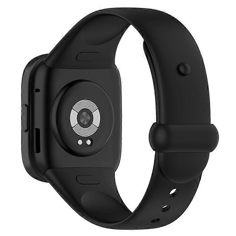Watch Band Compatible For Xiaomi Redmi Watch 3 Soft Silicone Strap with Button Buckle
