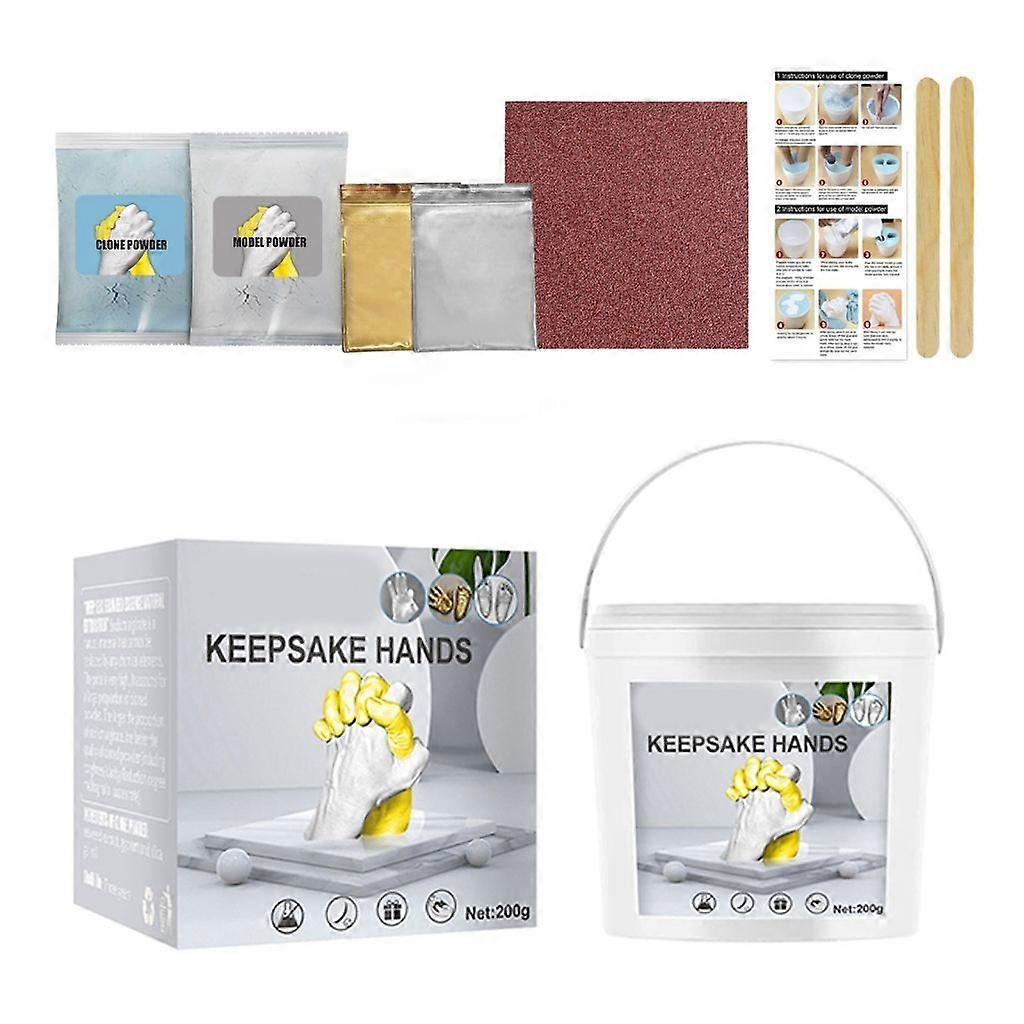 Hand Casting Kit Molding Finishing Tools Set Wedding Friends Anniversary