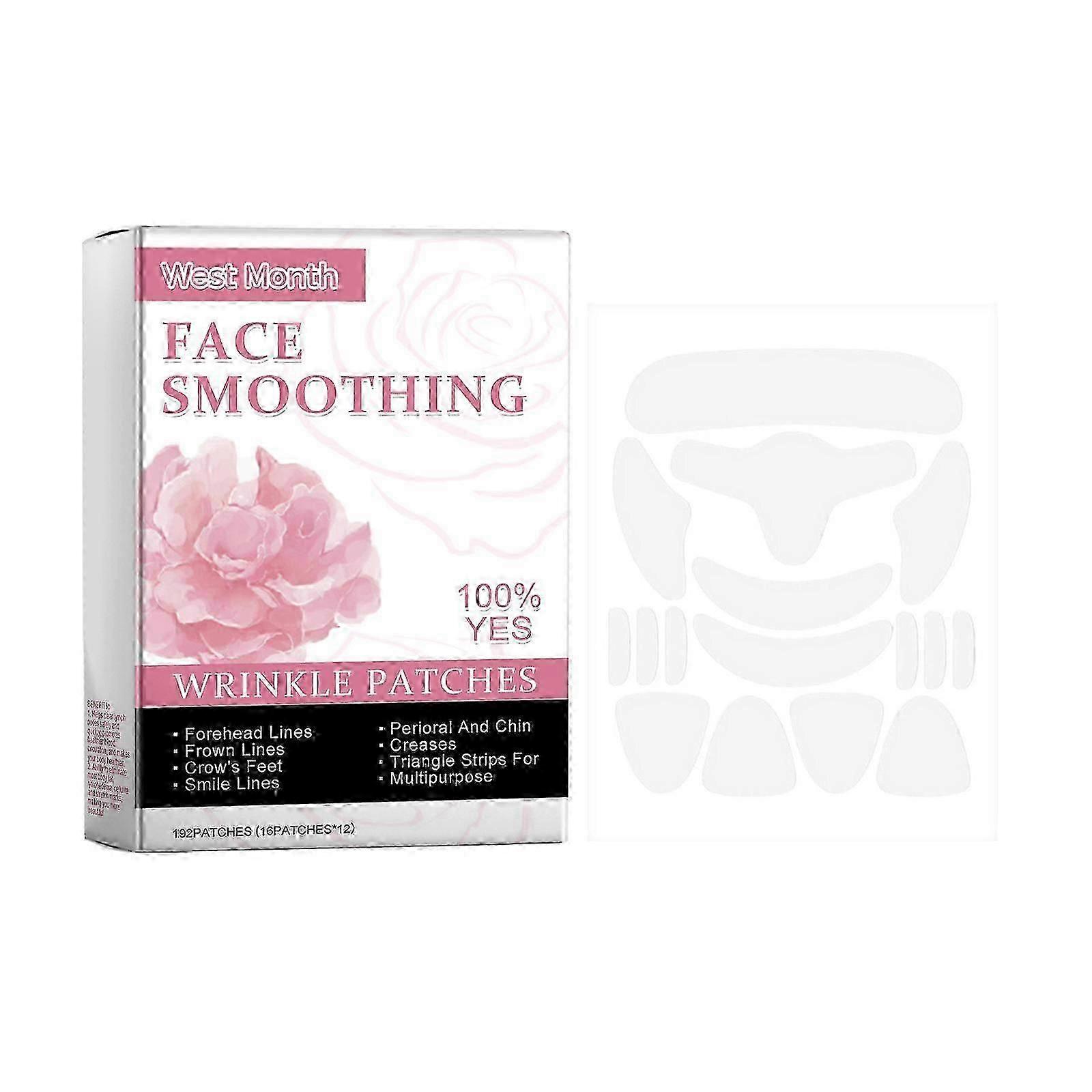 suitable for Face Wrinkle Remover Strips, Anti-Wrinkle Pads, Facial Patches, Face Wrinkles Plasters for Smoothing Eyes, Mouth or Forehead Wrinkles-YI