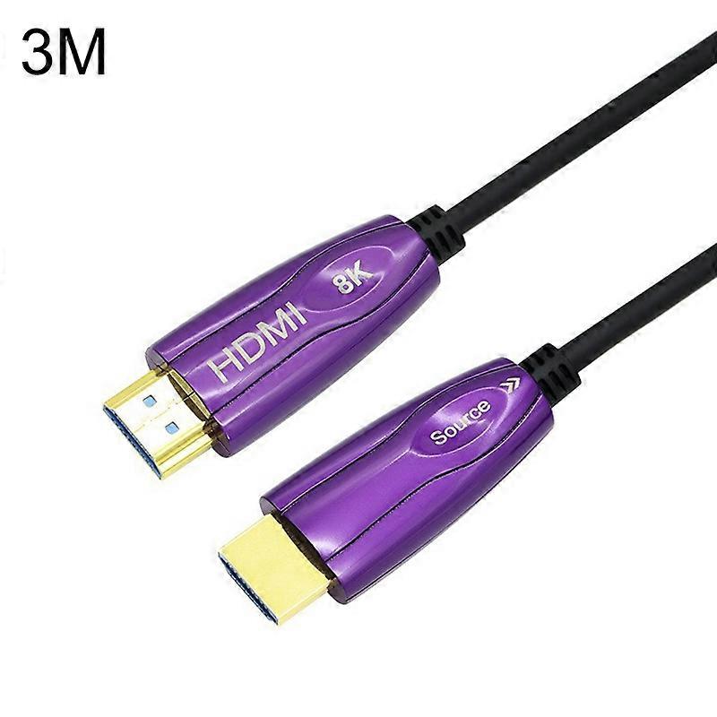 HDMI 2.1 8K 60HZ HD Active Optical Cable Computer Screen Conversion Line, Cable Length: 3m 60HZ 3m