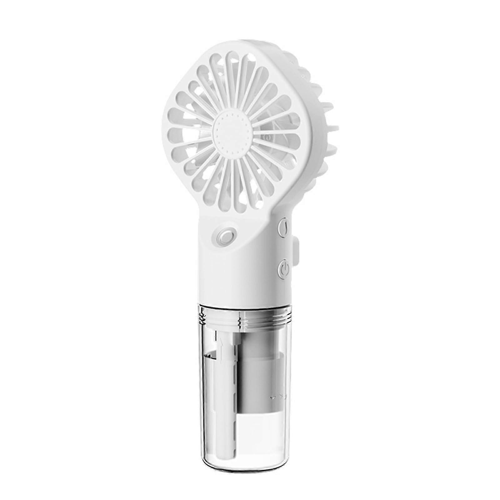 Handheld Mini Spray Fan With Humidification, Compact Desktop Mist Fan, Low Noise Portable Water Spray Fan