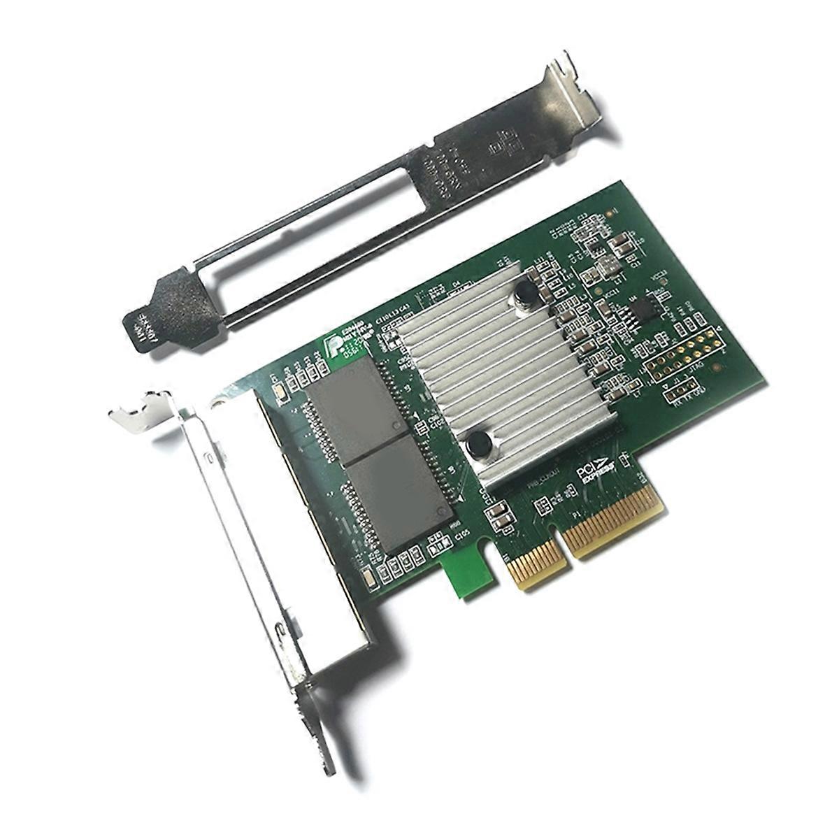 PCIe 1860-4T Gigabit Ethernet Network Card LAN Card 4 Port Pcie