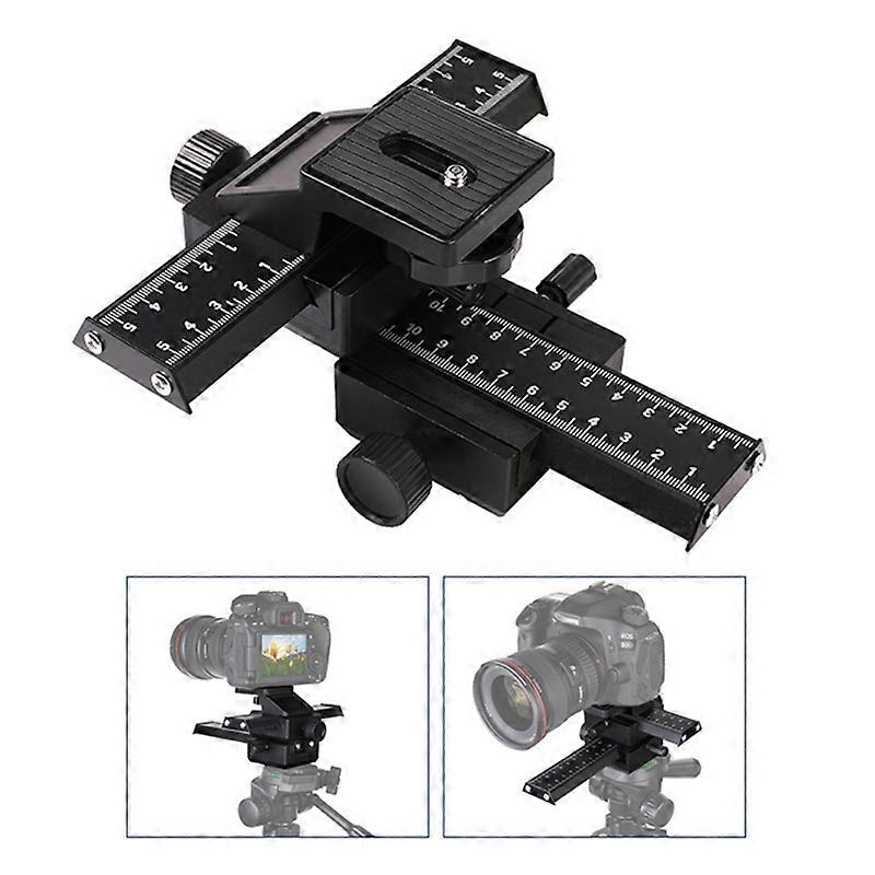 Two-Way Frame Four-Dimensional Tripod Head Fine-Tuning Long-Shaped Tripod Head