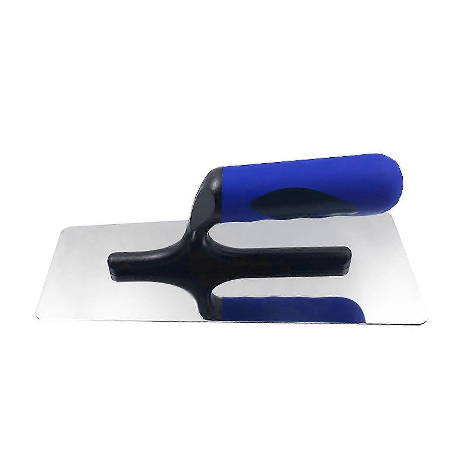 Stainless Steel Drywall Trowel with Plastic Handle for Plastering, Wall Repair and Smoothing