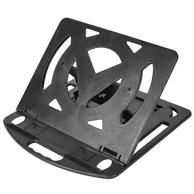 Desktop laptop stand, foldable laptop stand, adjustable computer stand(black)