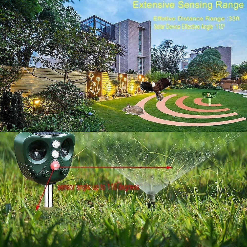 Ultrasonic Fox Repeller, Solar Cat Repeller