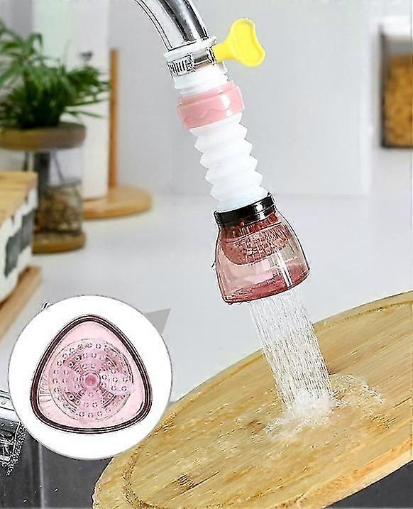 4pcs Red Faucet Purifier Adjustable Faucet Water Filter Splash Proof Kitchen Filtration Faucet Faucet Tap Faucet Tap Faucet