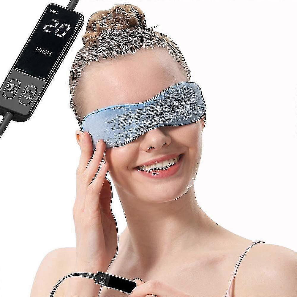 Heated Eye Mask For Stye Blepharitis Moist Treatment With Flaxseed